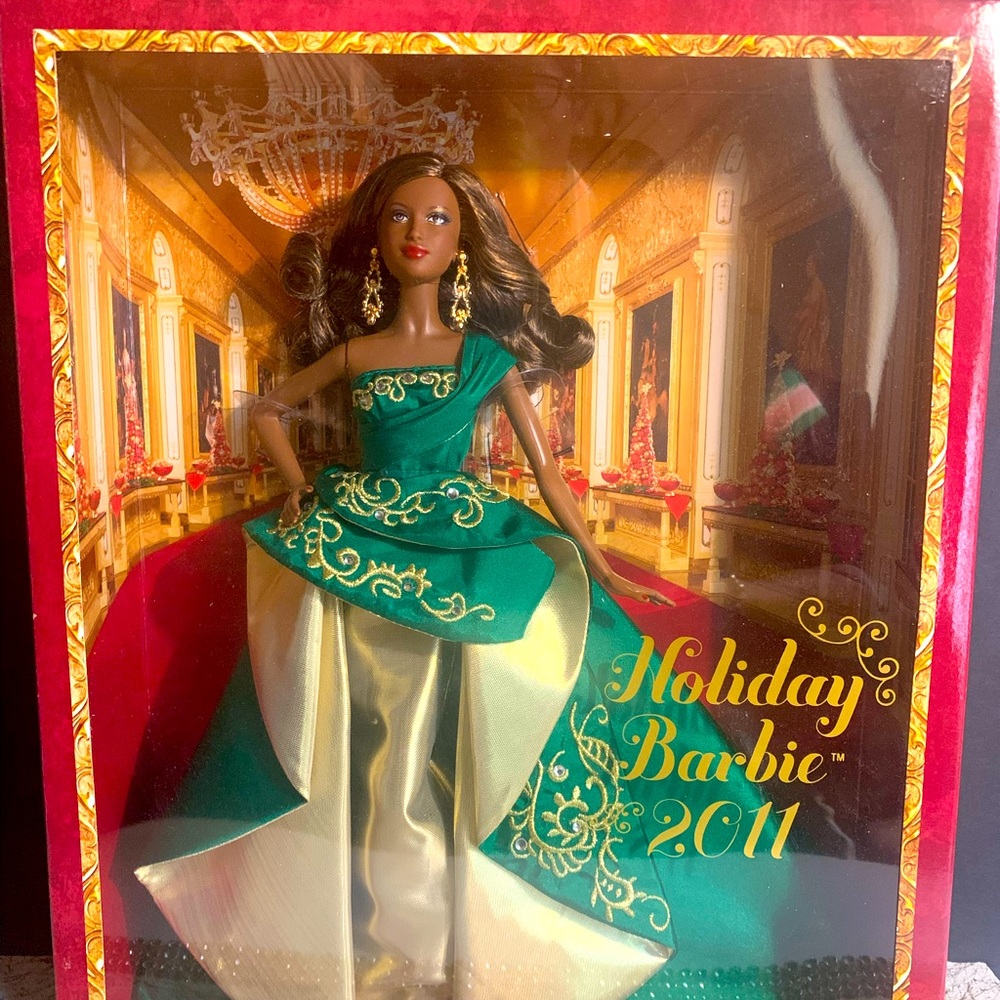 2011 Holiday Barbie NRFB-African American